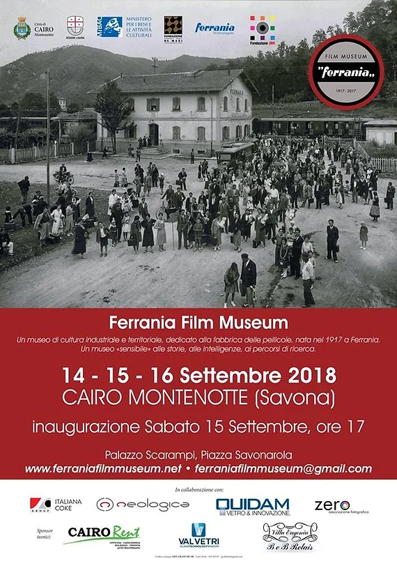Ferrania - Enseigne publicitaire (1) - Émail